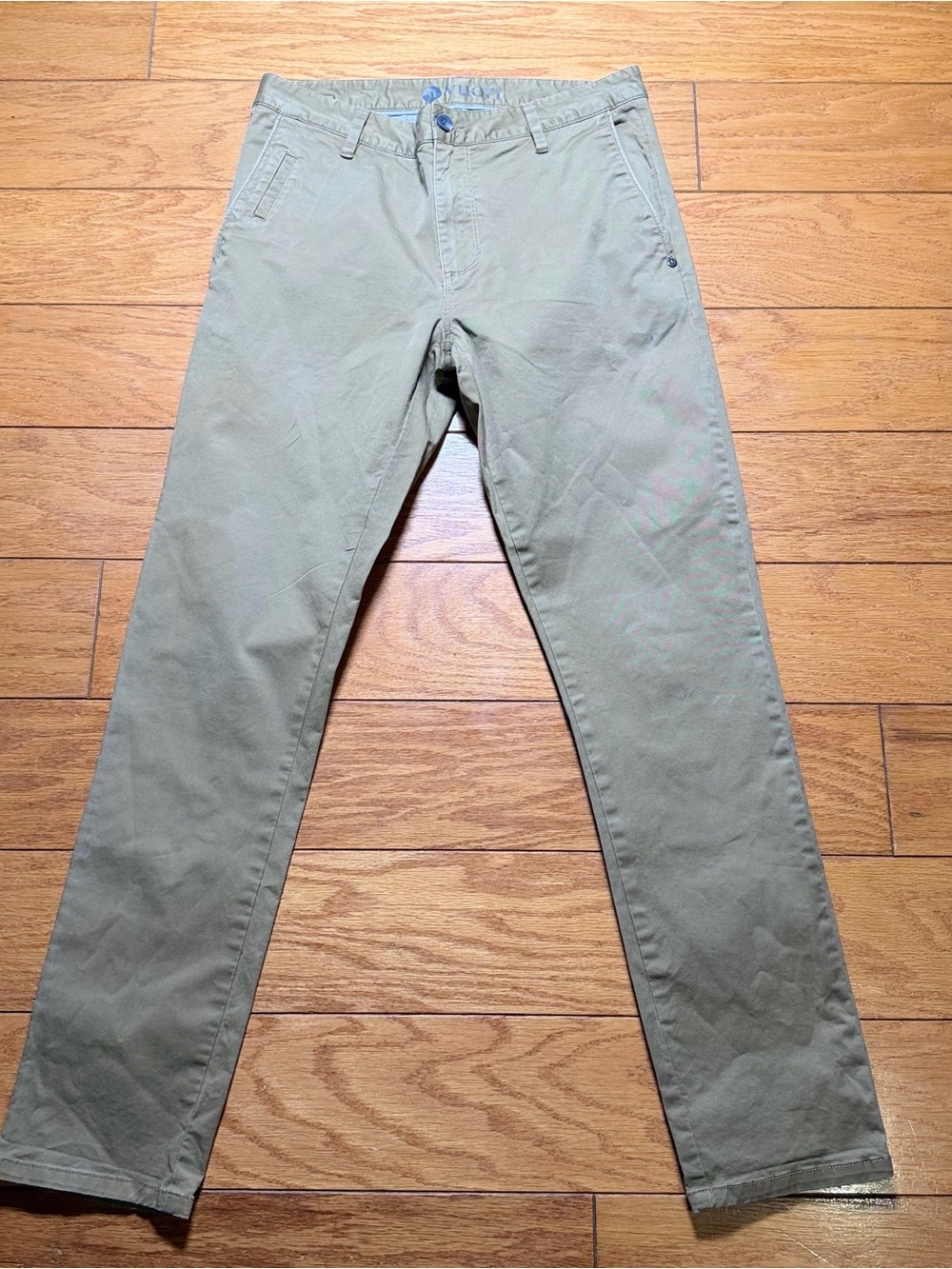 Vuori Slim Khaki Tan Chino Pants 30x32